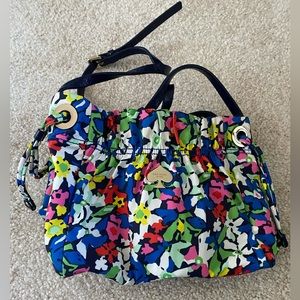 Beautiful multicolored Kate Spade nylon bag